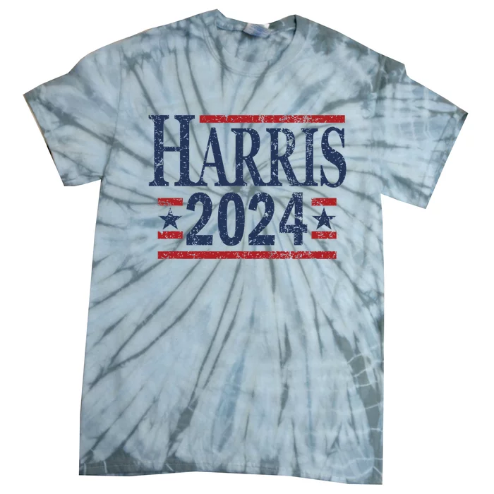 Vintage Kamala Harris 2024 Tie-Dye T-Shirt