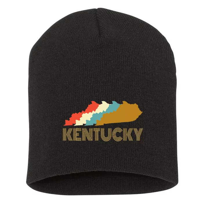 Vintage Kentucky Home State  I Love Kentucky Short Acrylic Beanie