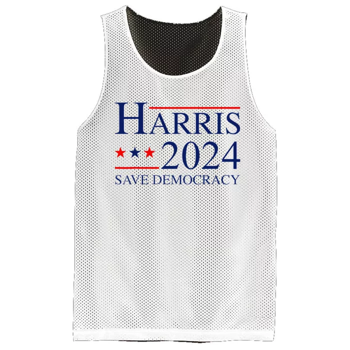 Vote Kamala Harris For President 2024 Election Democratic Mesh Reversible Basketball Jersey Tank