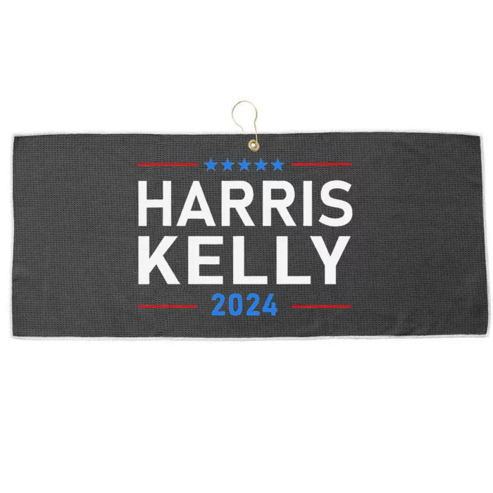 Vote Kamala Harris Mark Kelly President 2024 Harris Kelly 24 Large Microfiber Waffle Golf Towel