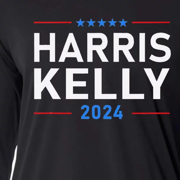 Vote Kamala Harris Mark Kelly President 2024 Harris Kelly 24 Cooling Performance Long Sleeve Crew