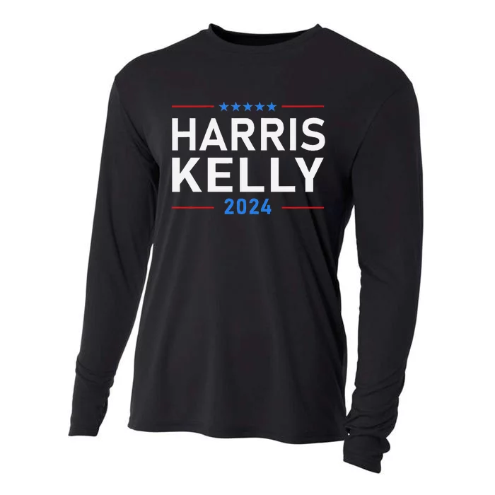 Vote Kamala Harris Mark Kelly President 2024 Harris Kelly 24 Cooling Performance Long Sleeve Crew