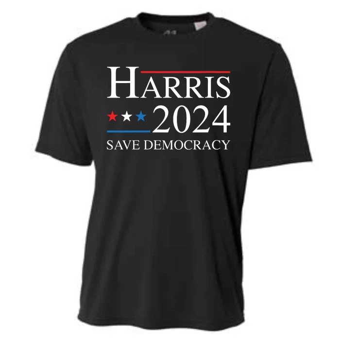 Vote Kamala Harris For President 2024 Election Democratic Cooling Performance Crew T-Shirt