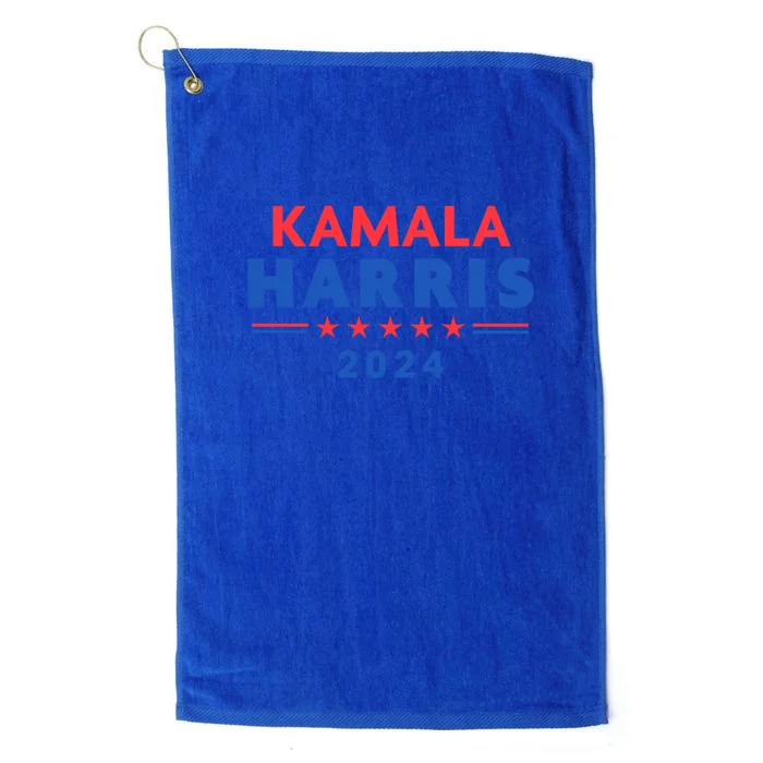 Vote Kamala Harris For President 2024 Election Platinum Collection Golf Towel