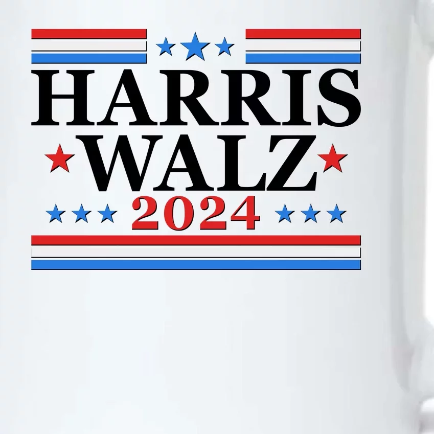 Vote Kamala Harris Tim Walz 2024 Election Black Color Changing Mug