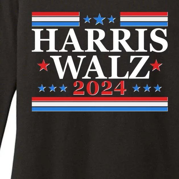 Vote Kamala Harris Tim Walz 2024 Election Womens CVC Long Sleeve Shirt