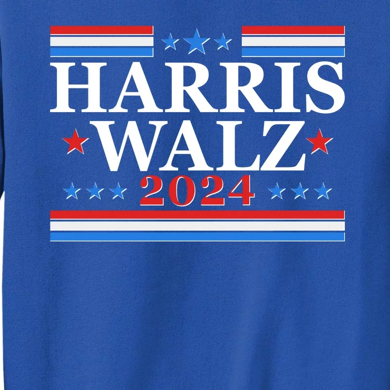 Vote Kamala Harris Tim Walz 2024 Election Tall Sweatshirt