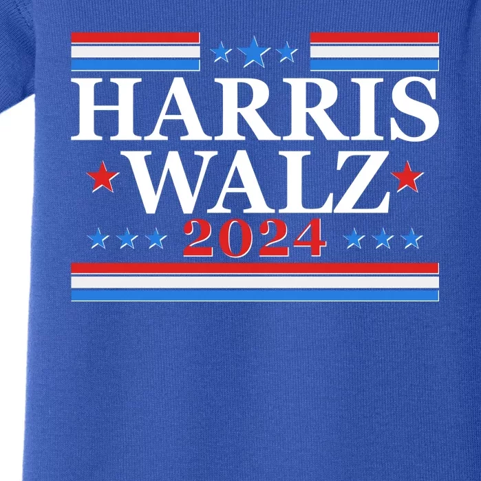 Vote Kamala Harris Tim Walz 2024 Election Baby Bodysuit