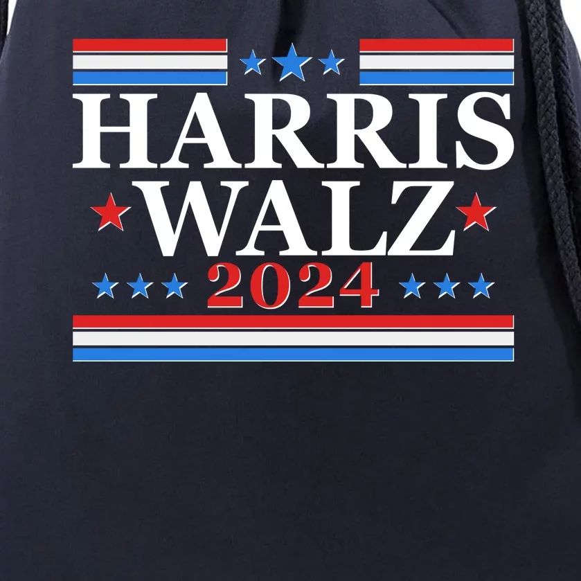 Vote Kamala Harris Tim Walz 2024 Election Drawstring Bag