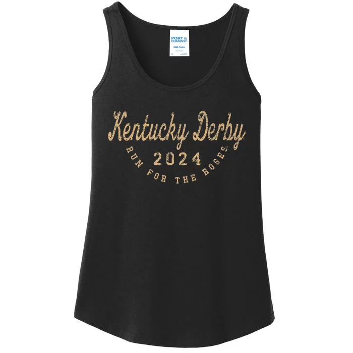 Vintage Kentucky Horse 2024 Ladies Essential Tank