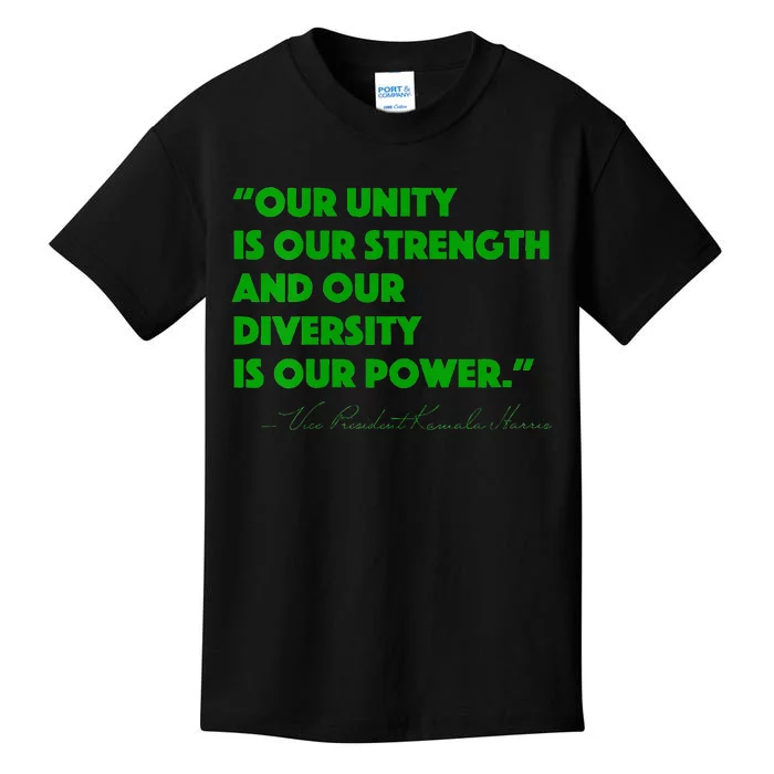 Vp Kamala Harris Quote Kids T-Shirt