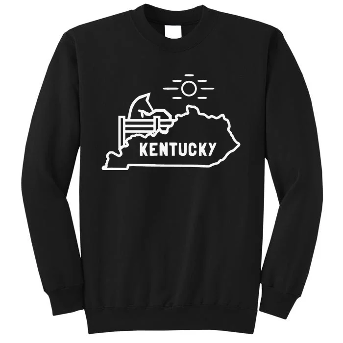 Vintage Kentucky Horse Tall Sweatshirt