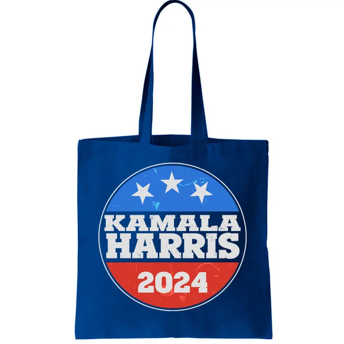 Vintage Kamala Harris 2024 Election Emblem Tote Bag