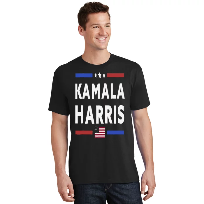 Vintage Kamala Harris 2024 For President Election Campaign T-Shirt