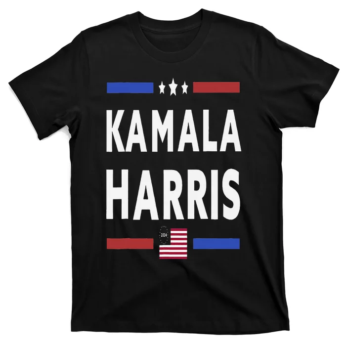 Vintage Kamala Harris 2024 For President Election Campaign T-Shirt