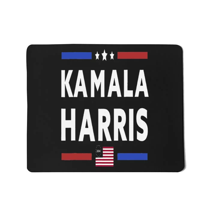 Vintage Kamala Harris 2024 For President Election Campaign Mousepad