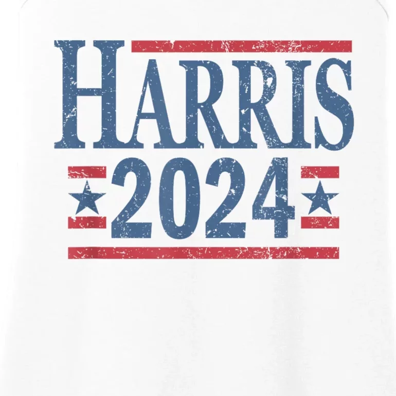 Vintage Kamala Harris 2024 Ladies Essential Tank