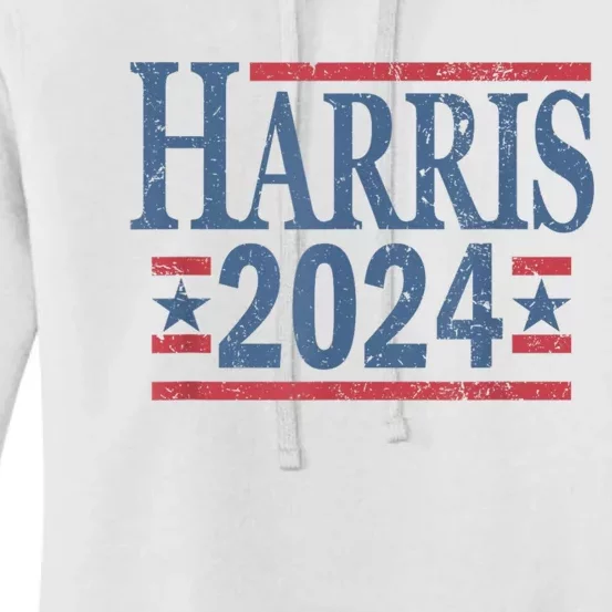 Vintage Kamala Harris 2024 Women's Pullover Hoodie