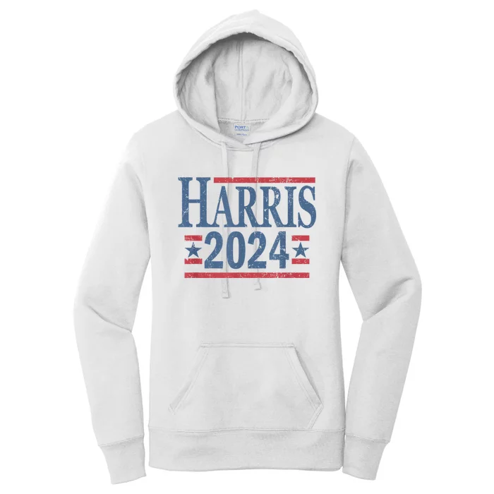 Vintage Kamala Harris 2024 Women's Pullover Hoodie