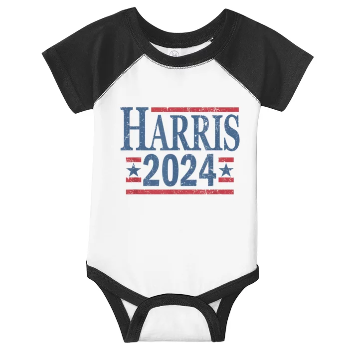 Vintage Kamala Harris 2024 Infant Baby Jersey Bodysuit