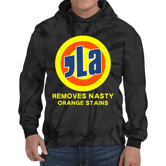 Vote Kamala Harris 2024 Removes Nasty Orange Stains Tie Dye Hoodie