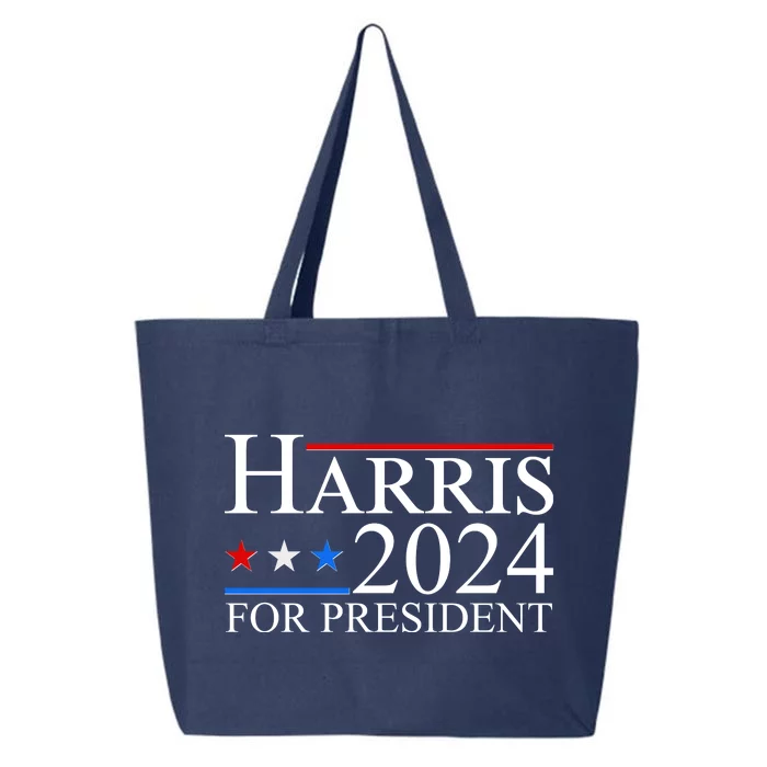 Vote Kamala Harris 2024 For President 2024 Election 25L Jumbo Tote