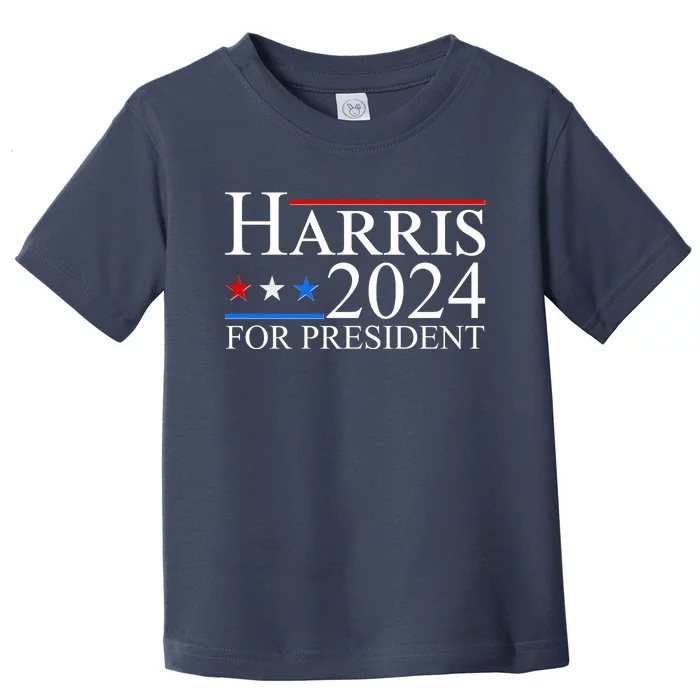 Vote Kamala Harris 2024 For President 2024 Election Toddler T-Shirt