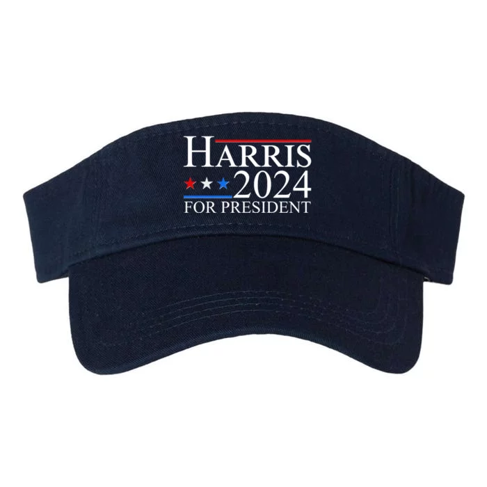 Vote Kamala Harris 2024 For President 2024 Election Valucap Bio-Washed Visor