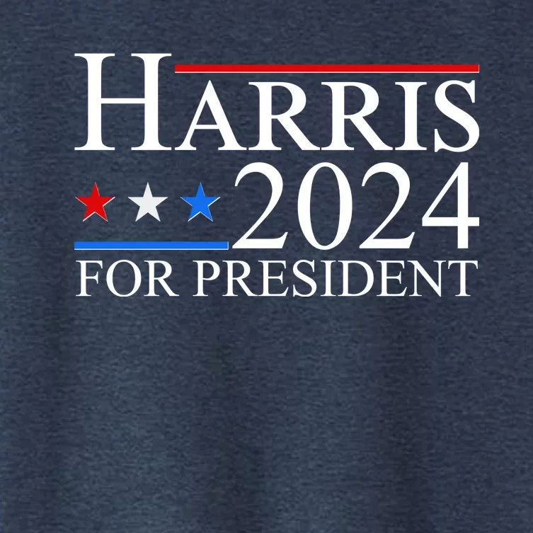 Vote Kamala Harris 2024 For President 2024 Election Women's Crop Top Tee