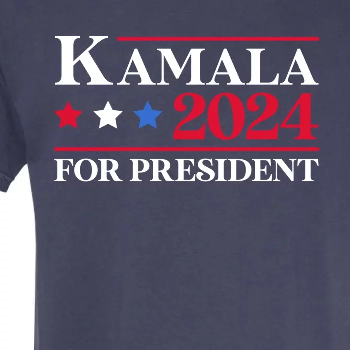 Vote Kamala Harris For Presidential Election 2024 Democratic Cool Gift Garment-Dyed Heavyweight T-Shirt