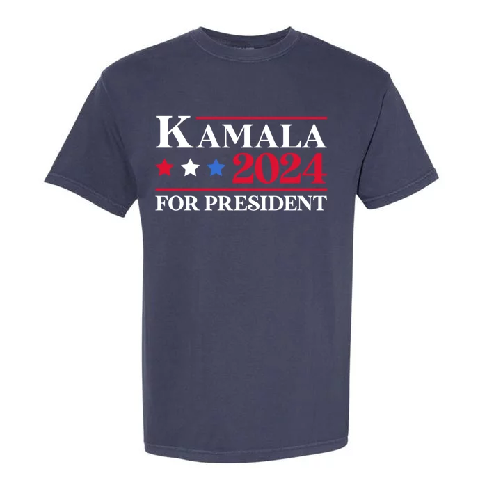 Vote Kamala Harris For Presidential Election 2024 Democratic Cool Gift Garment-Dyed Heavyweight T-Shirt