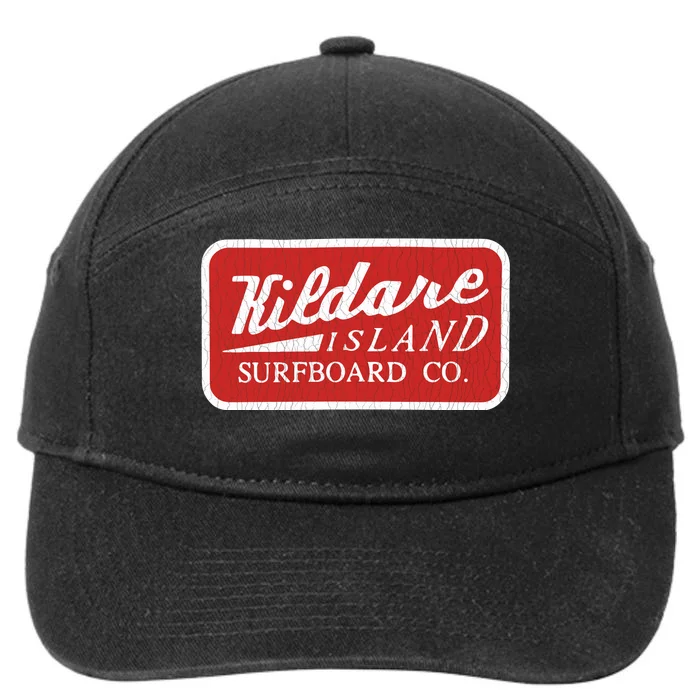 Vintage Kildare Island Surfboard Wear Paradise On Earth 7-Panel Snapback Hat