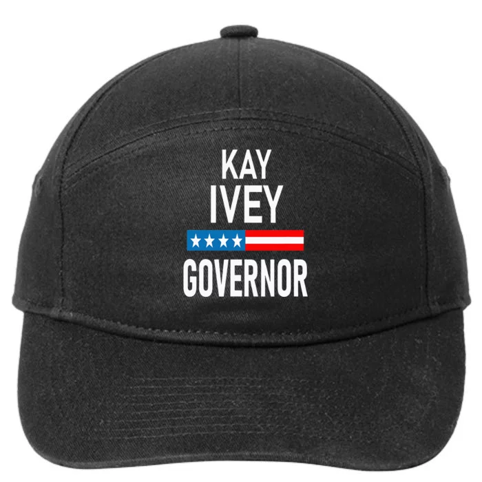 Vote Kay Ivey Alabama Governor Re Elect Kay Ivey 7-Panel Snapback Hat