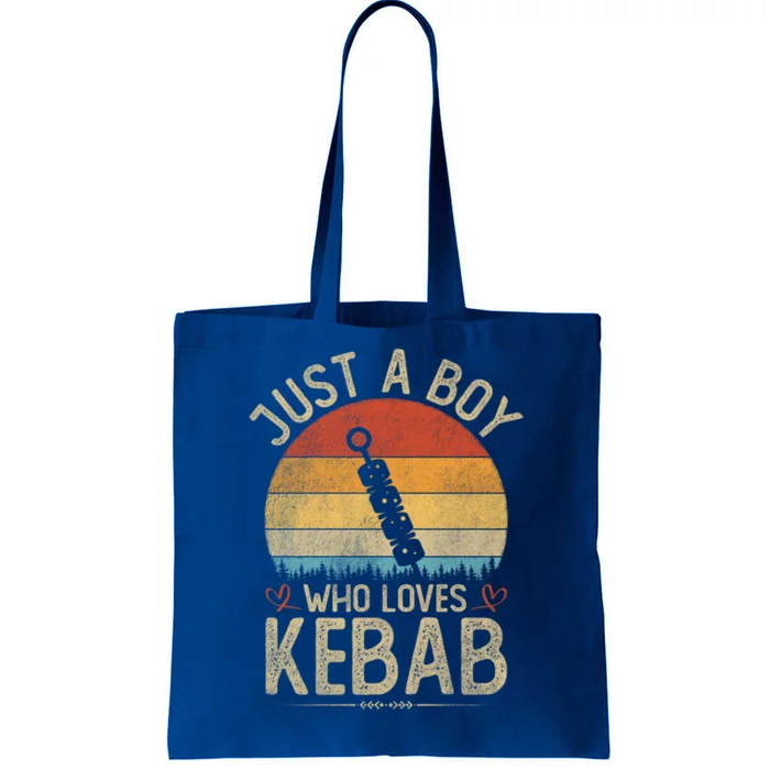 Vintage Kebab Just A Who Loves Kebab S Gift Tote Bag