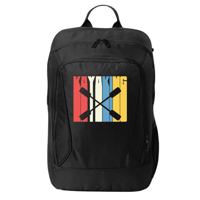 Vintage Kayak Kayaking Kayaker Gift Cool Gift City Backpack