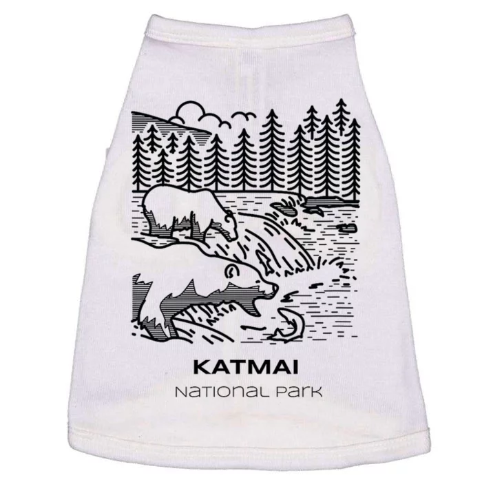 Vintage Katmai National Park Hike Doggie Tank