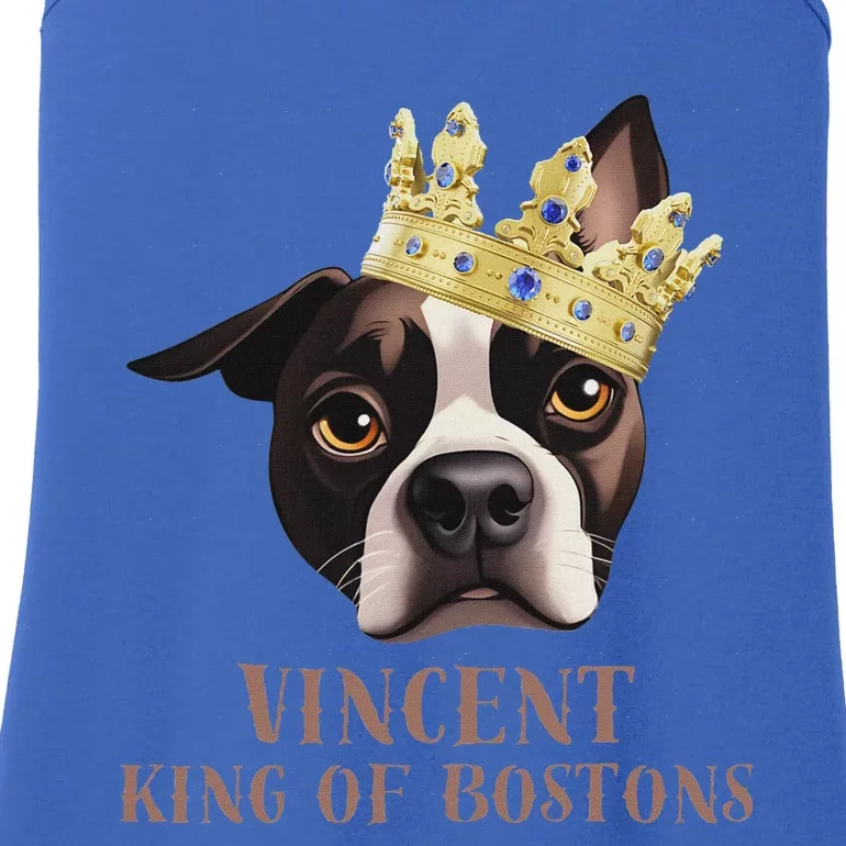 Vincent King Of Bostons Ladies Essential Tank