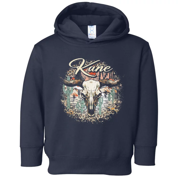 Vintage Kane Personalized Last Name Retro Custome Name Pride Toddler Hoodie