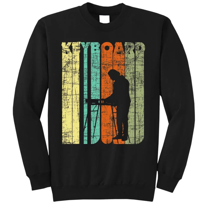 Vintage Keyboard Player Keyboardist Keyboarder Pianist Tall Sweatshirt