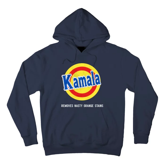 Vote Kamala Removes Nasty Orange Stains Funny Hoodie