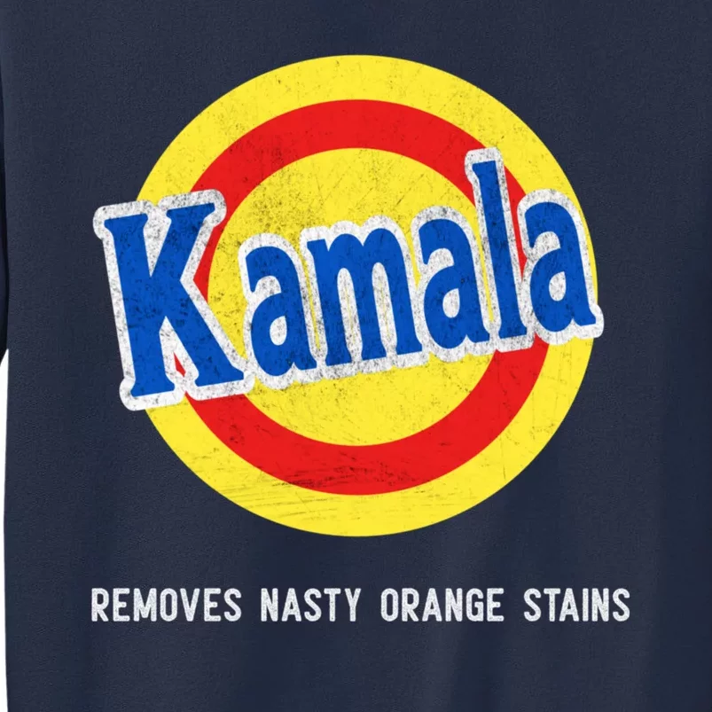 Vote Kamala Removes Nasty Orange Stains Funny Sweatshirt