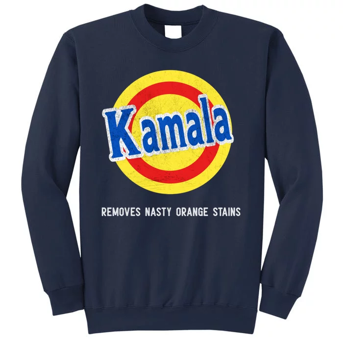 Vote Kamala Removes Nasty Orange Stains Funny Sweatshirt