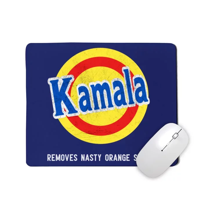 Vote Kamala Removes Nasty Orange Stains Funny Mousepad