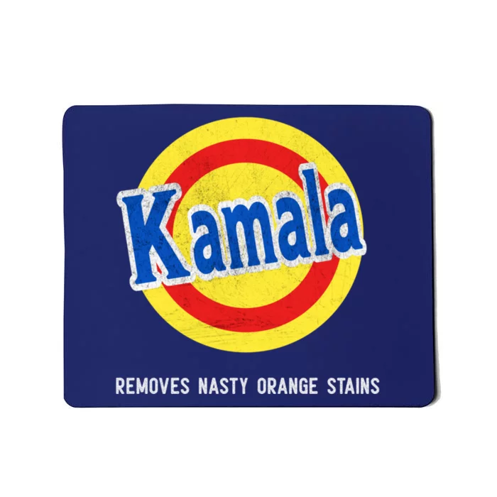 Vote Kamala Removes Nasty Orange Stains Funny Mousepad