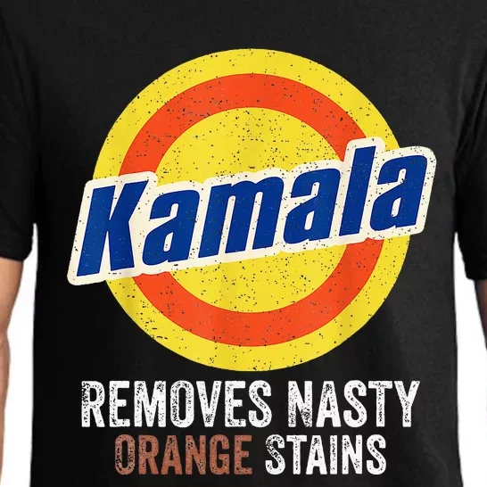 Vote Kamala Removes Nasty Orange Stains Funny Pajama Set