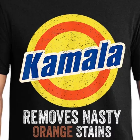 Vote Kamala Removes Nasty Orange Stains Funny Pajama Set