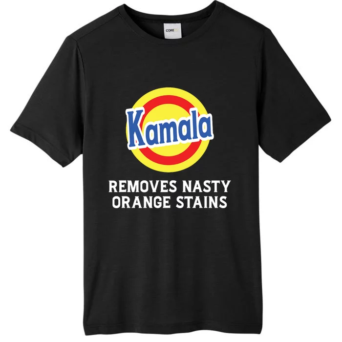 Vote Kamala Removes Nasty Orange Stains Detergent Funny ChromaSoft Performance T-Shirt