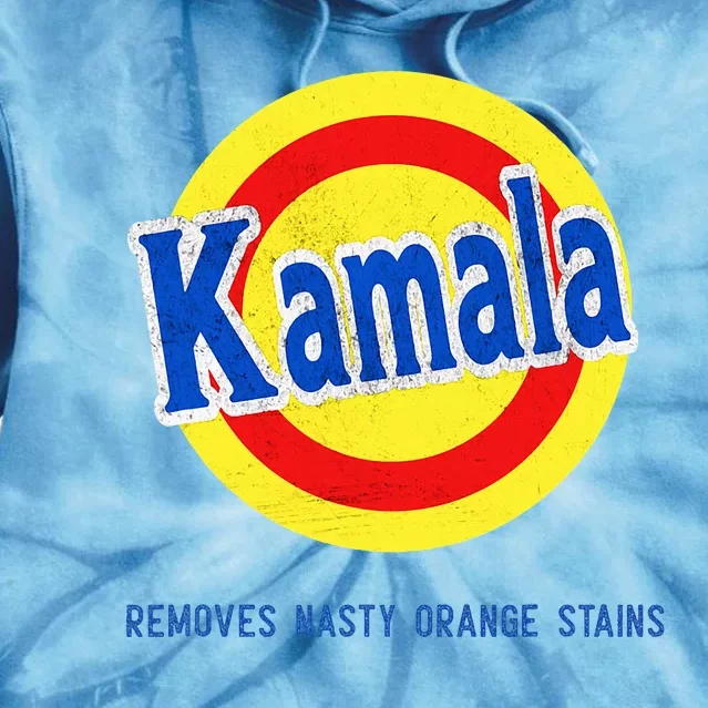 Vote Kamala Removes Nasty Orange Stains Tie Dye Hoodie