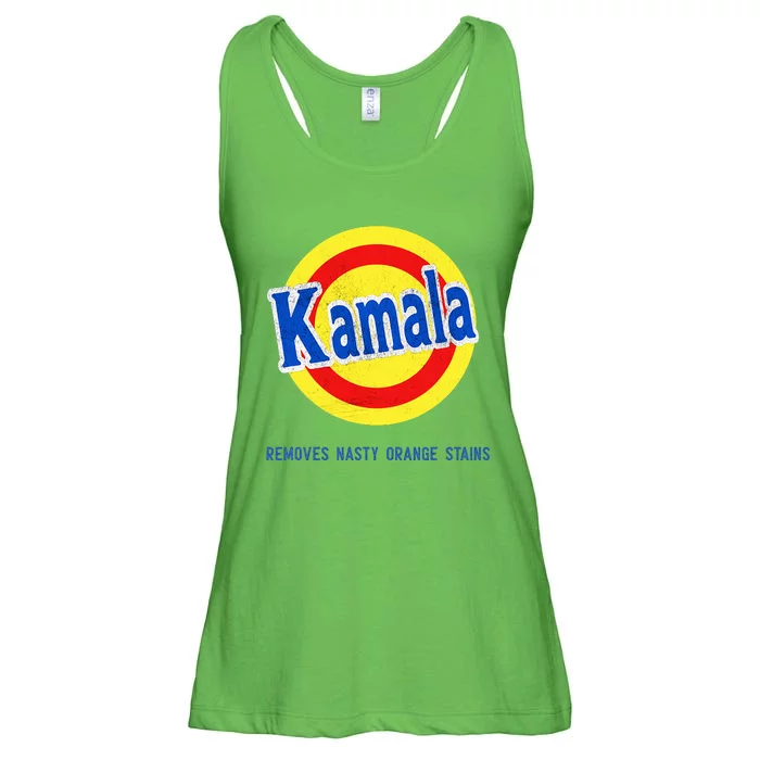 Vote Kamala Removes Nasty Orange Stains Ladies Essential Flowy Tank