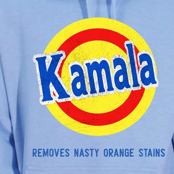 Vote Kamala Removes Nasty Orange Stains Unisex Surf Hoodie